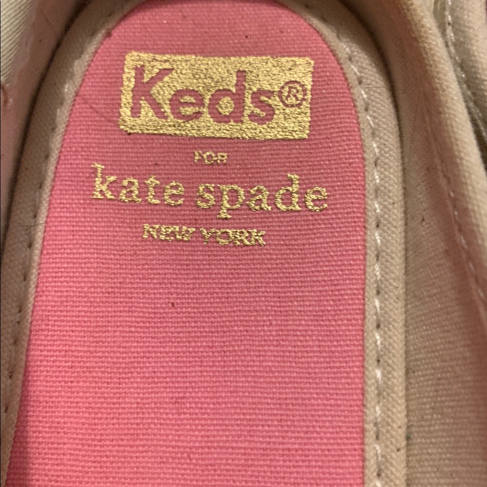 Keds x Kate Spade Pink Canvas Sneakers